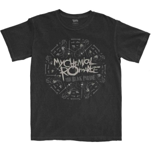 My Chemical Romance - Circle March Uni Bl T-Shirt in der Gruppe MERCHANDISE / T-shirt / Pop-Rock bei Bengans Skivbutik AB (5566336r)