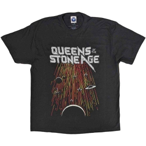 Queens Of The Stone Age - Meteor Shower Uni Char T-Shirt in der Gruppe MERCHANDISE / T-shirt / Hårdrock bei Bengans Skivbutik AB (5566337r)
