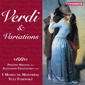 Phillipe Magnan Alexander Trostian - Verdi & Variations (Lp) in der Gruppe VINYL / Klassiskt bei Bengans Skivbutik AB (5566742)