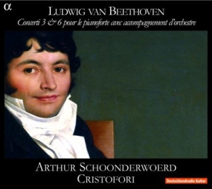 Beethoven - Piano Concerto No 3 & 6 in der Gruppe CD / Klassiskt bei Bengans Skivbutik AB (556718)
