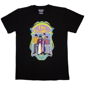 Beatles - Ysm Sub Band Frame V2 Uni Bl T-Shirt in der Gruppe MERCHANDISE / T-shirt / Pop-Rock bei Bengans Skivbutik AB (5567299r)