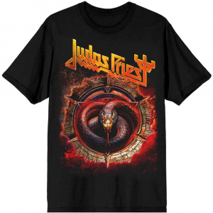 Judas Priest - The Serpent Uni Bl T-Shirt in der Gruppe MERCHANDISE / T-shirt / Hårdrock bei Bengans Skivbutik AB (5567532r)