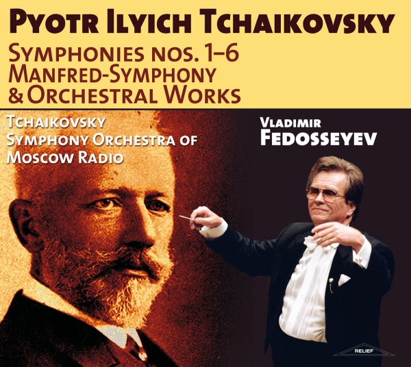 Tchaikovsky Peter - Symphonies Nos 1-6/Manfred-Symphony in der Gruppe CD / Bestseller bei Bengans Skivbutik AB (5567742)