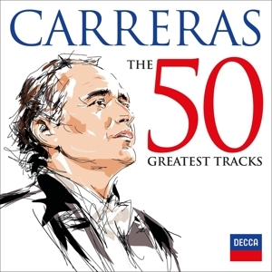 Jose Carreras - 50 Greatest Tracks in der Gruppe CD / Klassiskt bei Bengans Skivbutik AB (5567782)