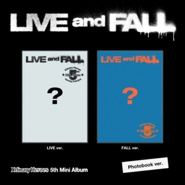 Xdinary Heroes - Live And Fall (Photbook Ver.) (Random) in der Gruppe CD bei Bengans Skivbutik AB (5567867)