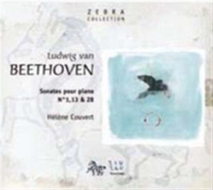 Beethoven: Couvert - Sonatas For Piano Nos 1, 13, 28 in der Gruppe CD bei Bengans Skivbutik AB (556808)