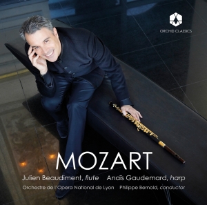 Julien Beaudiment & Anais Gaudemard - Mozart: Concerto For Flute And Harp - Andante In C in der Gruppe UNSERE TIPPS / Freitagsveröffentlichungen / Freitag der 15 November 2024 bei Bengans Skivbutik AB (5568419)