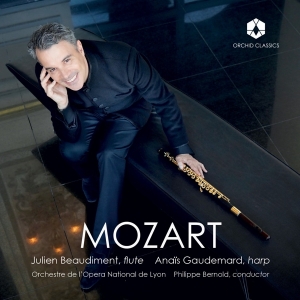 Julien Beaudiment & Anais Gaudemard - Mozart: Concerto For Flute And Harp - Andante In C in der Gruppe CD bei Bengans Skivbutik AB (5568419)