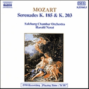 Mozart Wolfgang Amadeus - Serenades 185 + 203 in der Gruppe Externt_Lager / Naxoslager bei Bengans Skivbutik AB (556880)