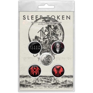 Sleep Token - Take Me Back To Eden Button Badge Pack in der Gruppe MERCHANDISE / Merch / Hårdrock bei Bengans Skivbutik AB (5569037)