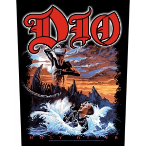 Dio - Holy Diver Back Patch in der Gruppe MERCHANDISE / Merch / Hårdrock bei Bengans Skivbutik AB (5569038)