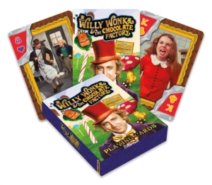 Willy Wonka - Willy Wonka Playing Cards in der Gruppe MERCHANDISE / Gesellschaftsspiele / Soundtrack bei Bengans Skivbutik AB (5569315)