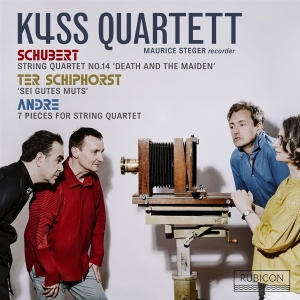 Kuss Quartett & Maurice Steger - Schubert: String Quartet No.14 'Death & The Maiden' in der Gruppe Övrigt /  bei Bengans Skivbutik AB (5569612)