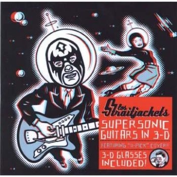 Los Straitjackets - Supersonic Guitars In 3-D in der Gruppe CD / Bestseller bei Bengans Skivbutik AB (5569842)