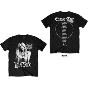 Avril Lavigne - Love Sux Uni Bl T-Shirt in der Gruppe MERCHANDISE / T-shirt / Pop-Rock bei Bengans Skivbutik AB (5569959r)