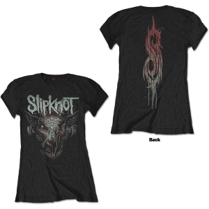 Slipknot - Infected Goat Lady Bl T-Shirt in der Gruppe MERCHANDISE / T-shirt / Hårdrock bei Bengans Skivbutik AB (5569963r)