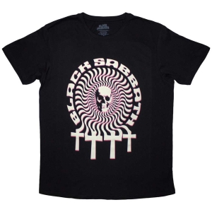 Black Sabbath - Hypnotic Skull Uni Bl in der Gruppe MERCHANDISE / T-shirt / Hårdrock bei Bengans Skivbutik AB (5570040r)
