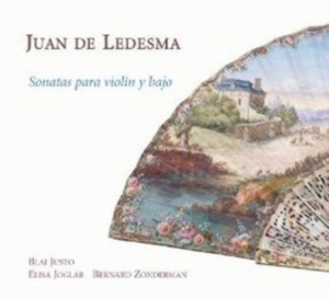 Ledesma  Juan De - Sonatas For Violin And Bass in der Gruppe CD bei Bengans Skivbutik AB (557023)