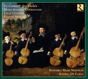 Charpentier / Couperin / Moline - Le Concert Des Violes in der Gruppe Externt_Lager / Naxoslager bei Bengans Skivbutik AB (557034)