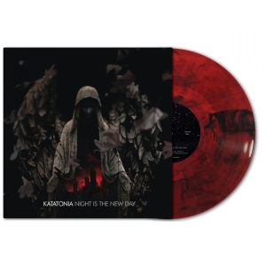 Katatonia - Night Is The New Day (Red Marbled V in der Gruppe VINYL / Hårdrock bei Bengans Skivbutik AB (5570637)
