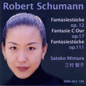 Mimura Satoko - Robert Schumann - Fantasies Op. 12, in der Gruppe CD / Klassiskt bei Bengans Skivbutik AB (5570670)