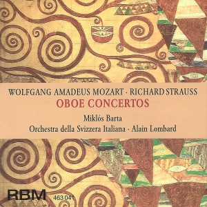 Miklos Barta - Mozart/Strauss - Oboe Concertos in der Gruppe CD / Klassiskt bei Bengans Skivbutik AB (5570676)