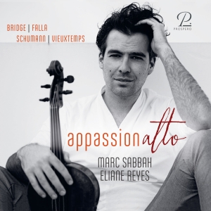 Marc Sabbah Eliane Reyes - Appassionalto - Works For Viola & P in der Gruppe CD / Klassiskt bei Bengans Skivbutik AB (5570795)