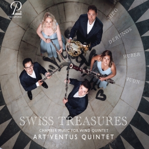 Art'ventus Quintet - Swiss Treasures - Unknown Swiss Mus in der Gruppe CD / Klassiskt bei Bengans Skivbutik AB (5570813)