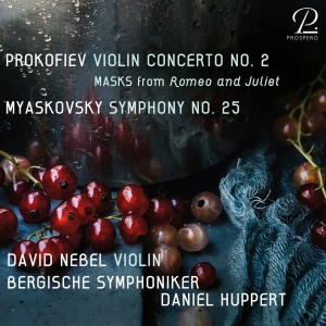 David Nebel Daniel Huppert Bergis - Sergei Prokofiev: Violin Concerto N in der Gruppe CD / Klassiskt bei Bengans Skivbutik AB (5570835)