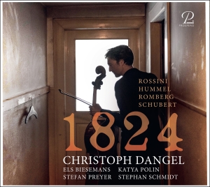 Christoph Dangel - 1824 - Works For Cello & Guitar in der Gruppe CD / Klassiskt bei Bengans Skivbutik AB (5570840)