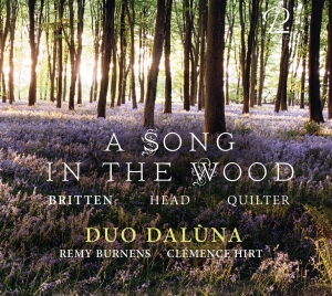 Duo Daluna - A Song In The Wood - English Art So in der Gruppe CD / Klassiskt bei Bengans Skivbutik AB (5570845)