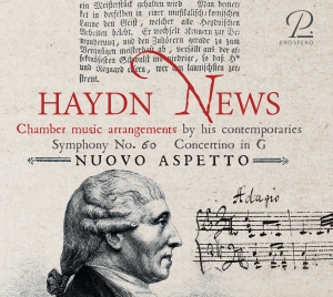 Nuovo Aspetto - Joseph Haydn: Haydn News - Symphony in der Gruppe CD / Klassiskt bei Bengans Skivbutik AB (5570846)