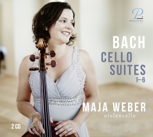 Maja Weber - J. S. Bach: Cello Suites Bwv 1007-1 in der Gruppe CD / Klassiskt bei Bengans Skivbutik AB (5570874)