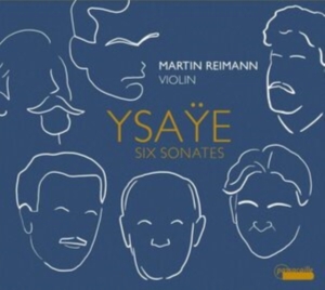 Martin Reimann - Eugène Ysaye: 6 Sonatas For Solo Vi in der Gruppe CD / Klassiskt bei Bengans Skivbutik AB (5571313)