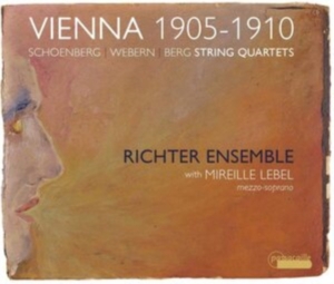 Richter Ensemble Mireille Lebel - Vienna 1905-1910 - String Quartets in der Gruppe CD / Klassiskt bei Bengans Skivbutik AB (5571315)