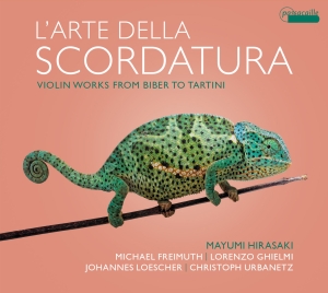 Mayumi Hirasaki - L'arte Della Scordatura in der Gruppe CD / Klassiskt bei Bengans Skivbutik AB (5571318)