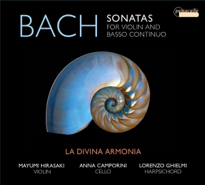 Mayumi Hirasaki Lorenzo Ghielmi - J. S. Bach: Sonatas For Violin & B. in der Gruppe CD / Klassiskt bei Bengans Skivbutik AB (5571327)