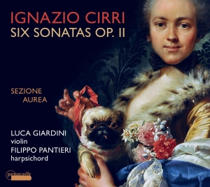 Sezione Aurea - Ignazio Cirri - Six Sonatas in der Gruppe CD / Klassiskt bei Bengans Skivbutik AB (5571404)