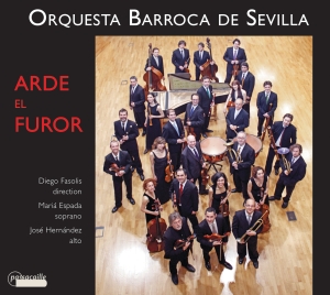 Orquesta Barroca De Sevilla - Arde El Furor - Andalusische Musik in der Gruppe CD / Klassiskt bei Bengans Skivbutik AB (5571411)