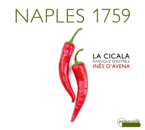 Ines D'avena/La Cicala Baroque Ense - Naples 1759 - Sonatas For Recorder in der Gruppe CD / Klassiskt bei Bengans Skivbutik AB (5571427)