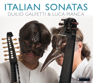 Duilio Galfetti Luca Pianca - Italian Sonatas By Sammartini, Leo, in der Gruppe CD / Klassiskt bei Bengans Skivbutik AB (5571429)