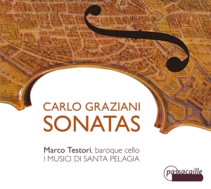 Marco Testori I Musici Di Santa Pe - Carlo Graziani - Cello Sonatas in der Gruppe CD / Klassiskt bei Bengans Skivbutik AB (5571439)