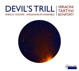 Enrico Onofri Imaginarium Ensemble - The Devil's Trill - Violin Sonatas in der Gruppe CD / Klassiskt bei Bengans Skivbutik AB (5571449)