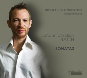 Figueiredo Nicolau De - Johann Christian Bach - Harpsichord in der Gruppe CD / Klassiskt bei Bengans Skivbutik AB (5571473)