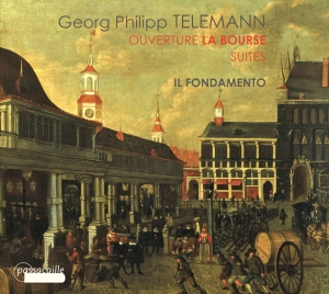Paul Dombrecht/Il Fondamento - Georg Philipp Telemann - Overture L in der Gruppe CD / Klassiskt bei Bengans Skivbutik AB (5571475)