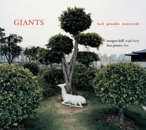 Köll/Pianca - Giants -  Arrangements For Harp & L in der Gruppe CD / Klassiskt bei Bengans Skivbutik AB (5571477)