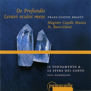 Paul Dombrecht Il Fondamento - Frans-Joseph Krafft - De Profundis/ in der Gruppe CD / Klassiskt bei Bengans Skivbutik AB (5571631)