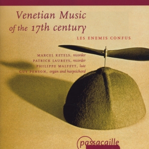 Les Enemis Confus - Venetian Music Of The 17Th Century in der Gruppe CD / Klassiskt bei Bengans Skivbutik AB (5571632)