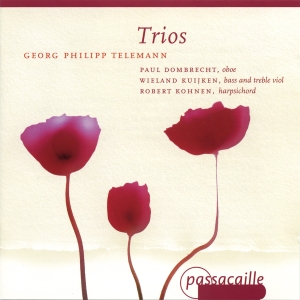 Georg Philipp Telemann - Trios in der Gruppe CD / Klassiskt bei Bengans Skivbutik AB (5571636)