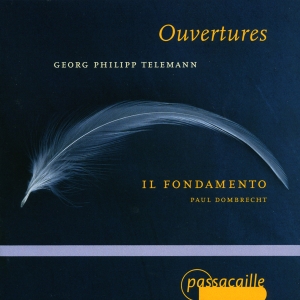 Paul Dombrecht Il Fondamento - Georg Philipp Telemann - Overtures in der Gruppe CD / Klassiskt bei Bengans Skivbutik AB (5571637)